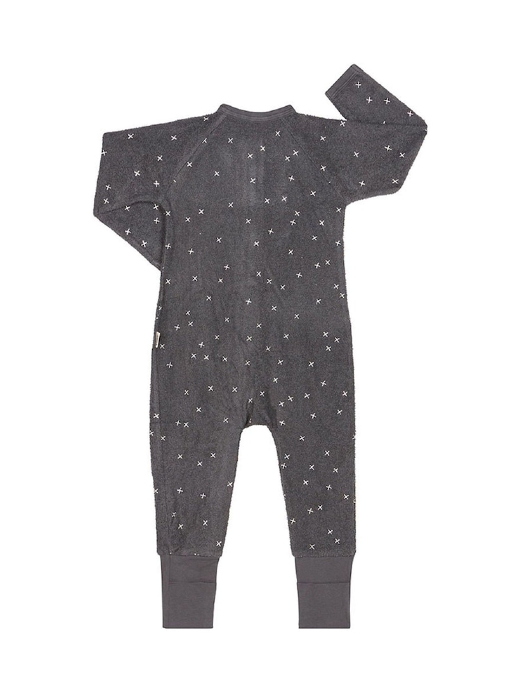 Bonds Grey Abstract Print Poodlette Sleepsuit - Image 2 of 2