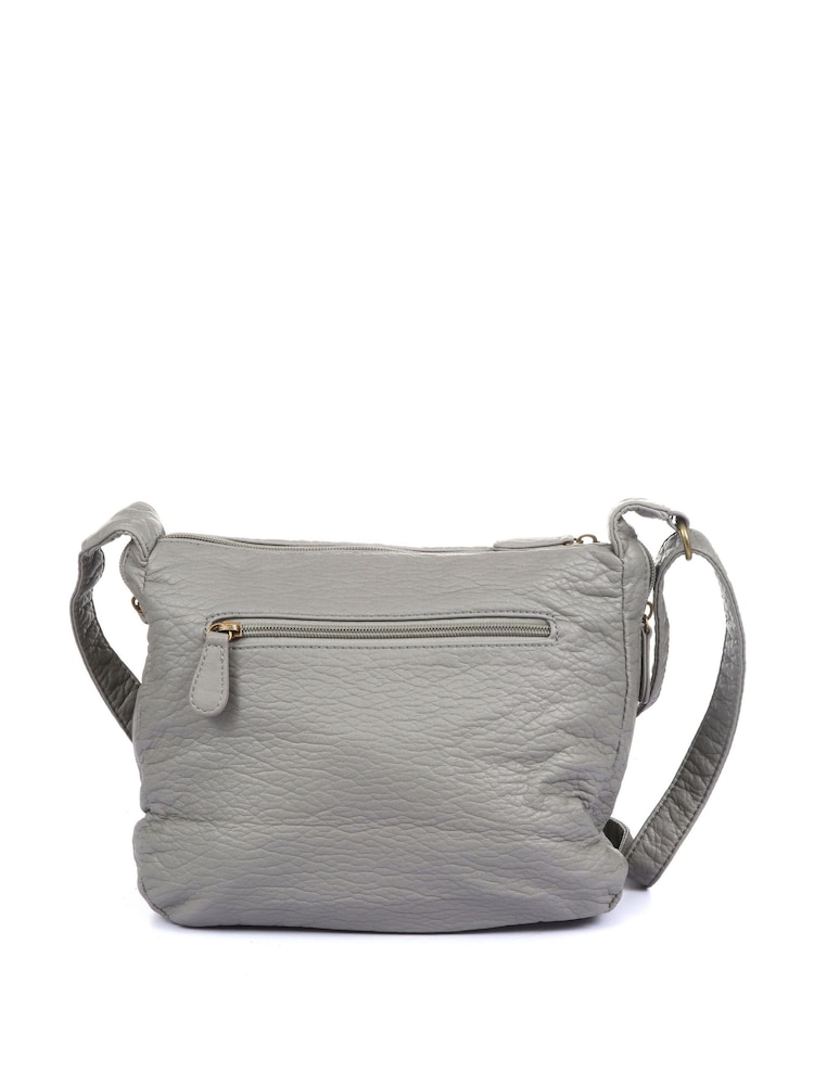 Pavers Grey Adjustable Strap Cross-Body Bag - Image 1 of 3