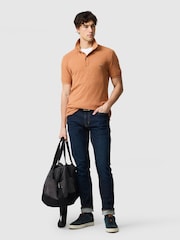 Rodd & Gunn Orange The Gunn Polo Shirt - Image 2 of 5