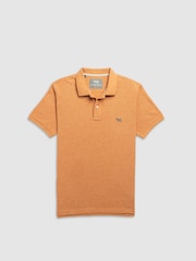 Rodd & Gunn Orange The Gunn Polo Shirt - Image 4 of 5