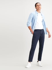 Levi's® Blue Standard Chino Trousers - Image 3 of 5
