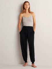 Boden Black Hareem Jersey Joggers - Image 3 of 7