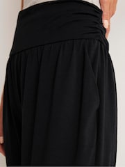 Boden Black Hareem Jersey Joggers - Image 5 of 7