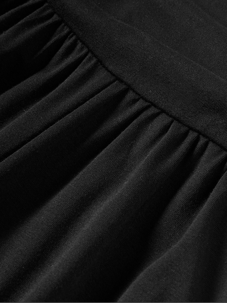 Boden Black Hareem Jersey Joggers - Image 7 of 7