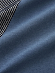 Mid Blue Vertical Block Polo Shirt - Image 7 of 7