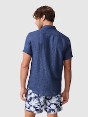 Rodd & Gunn Stone Blue Palm Beach Sports Fit Shirt - Image 3 of 6