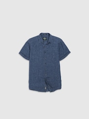 Rodd & Gunn Stone Blue Palm Beach Sports Fit Shirt - Image 5 of 6