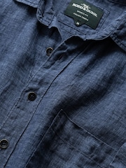 Rodd & Gunn Stone Blue Palm Beach Sports Fit Shirt - Image 6 of 6