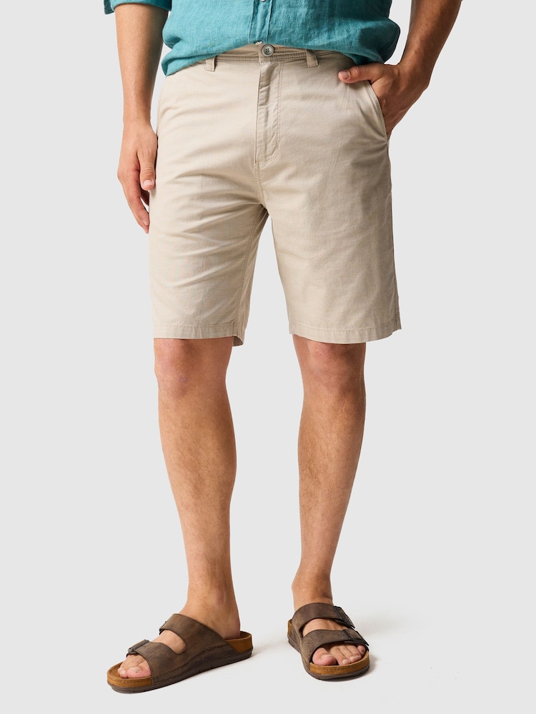 Rodd & Gunn Brown The Gunn 9" Shorts - Image 1 of 4