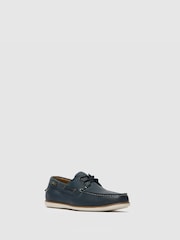 Rodd & Gunn Blue Boardwalk Boat Shoes - Image 3 of 6