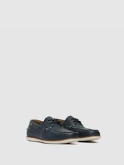 Rodd & Gunn Blue Boardwalk Boat Shoes - Image 4 of 6