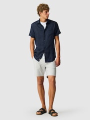 Rodd & Gunn Blue Palm Beach Sports Fit Shirt - Image 3 of 5