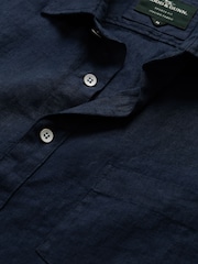 Rodd & Gunn Blue Palm Beach Sports Fit Shirt - Image 5 of 5