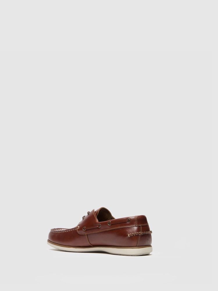 Rodd & Gunn Brown Boardwalk Boat Shoes - Image 2 of 6 Rodd & Gunn Brown Boardwalk Boat Shoes - Image 2 of 6