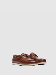 Rodd & Gunn Brown Boardwalk Boat Shoes - Image 4 of 6
