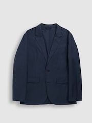 Rodd & Gunn Navy Blue Blazer Sports Fit Jacket - Image 4 of 5