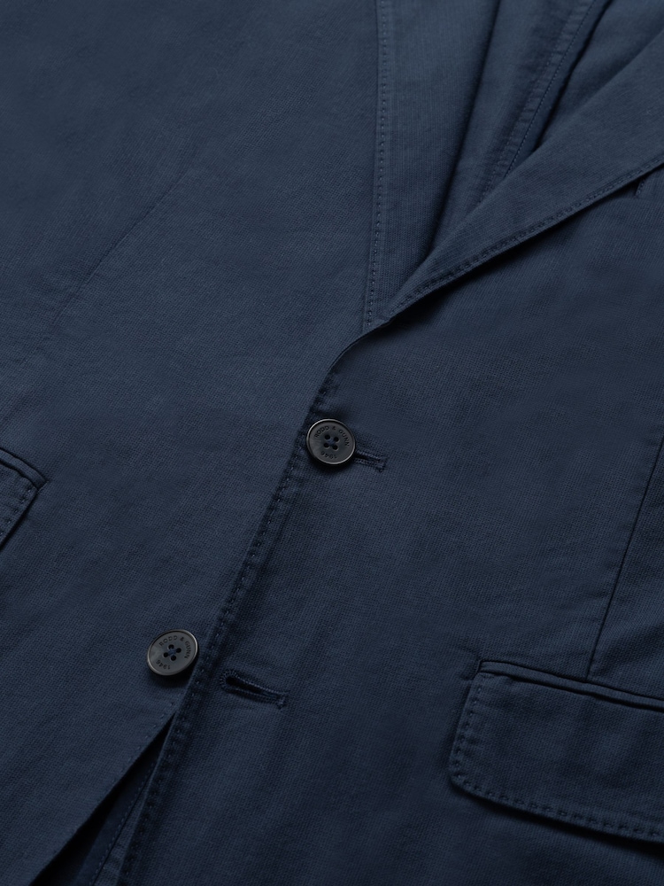 Rodd & Gunn Navy Blue Blazer Sports Fit Jacket - Image 5 of 5 Rodd & Gunn Navy Blue Blazer Sports Fit Jacket - Image 5 of 5