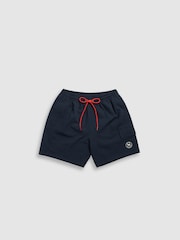 Rodd & Gunn Navy Blue Winterton River Swim Shorts - Image 4 of 5