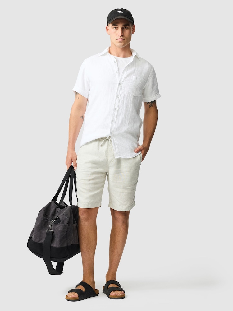 Rodd & Gunn White Palm Beach Sports Fit Shirt - Image 2 of 5
