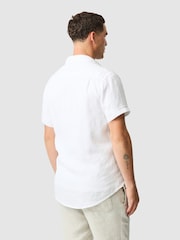 Rodd & Gunn White Palm Beach Sports Fit Shirt - Image 3 of 5