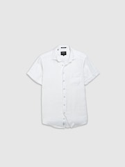 Rodd & Gunn White Palm Beach Sports Fit Shirt - Image 4 of 5