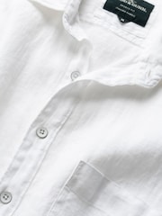 Rodd & Gunn White Palm Beach Sports Fit Shirt - Image 5 of 5