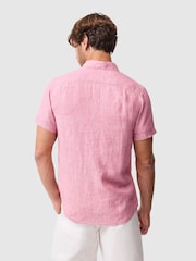 Rodd & Gunn Pink Palm Beach Sports Fit Shirt - Image 2 of 5