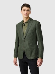 Rodd & Gunn Dark Green The Cascades Sports Fit Jacket - Image 1 of 5