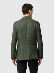 Rodd & Gunn Dark Green The Cascades Sports Fit Jacket - Image 3 of 5