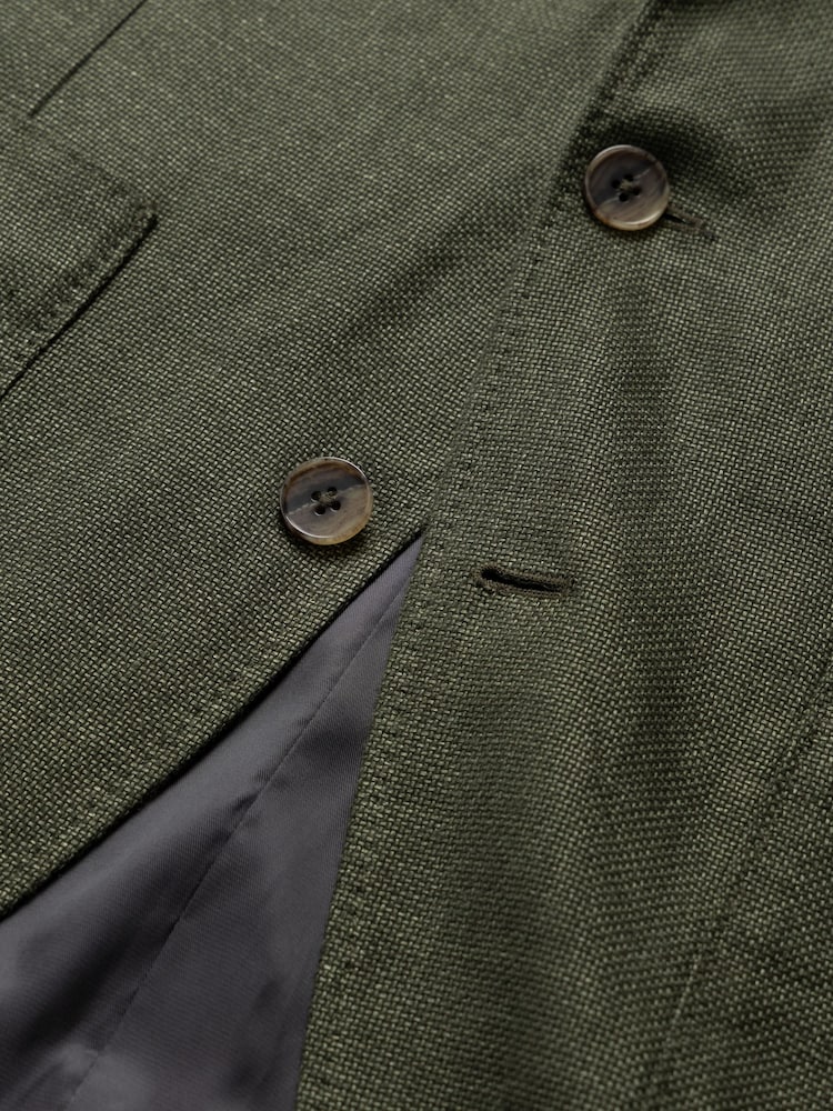 Rodd & Gunn Dark Green The Cascades Sports Fit Jacket - Image 5 of 5