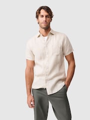 Rodd & Gunn Natural Palm Beach Sports Fit Shirt - Image 1 of 5
