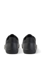 Kickers Black Tovni Lo Padded Leather Trainers - Image 5 of 8