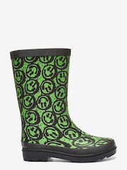 Schwarz/Limettengrün - Gummistiefel - Bild 1 von 4
