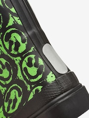 Schwarz/Limettengrün - Gummistiefel - Bild 3 von 4