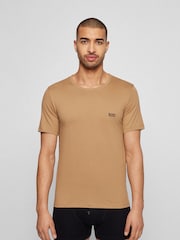 BOSS Black/White/Tan T-Shirts 3 Pack - Image 5 of 5