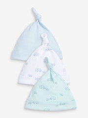 Blauer Elefant - Baby-Bindemützen, 3er-Pack (0–18Monate) - Bild 1 von 5