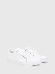 Tommy Hilfiger White Signature Trainers - Image 2 of 8