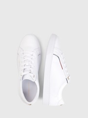 Tommy Hilfiger White Signature Trainers - Image 3 of 8