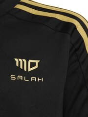 adidas Black Mo Salah Junior 3-Stripes Jersey - Image 3 of 5