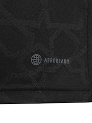 adidas Black Mo Salah Junior 3-Stripes Jersey - Image 4 of 5