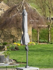 Pacific Light Grey Garden Voyager T1 3 x 2m Oblong Parasol - Image 3 of 6