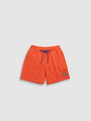 Rodd & Gunn Orange Winterton River Swim Shorts - Image 4 of 5