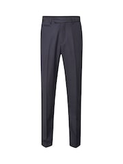 Azul - Pantalones de traje a medida con diseño a cuadros Newman de Skopes - Imagen 3 de 4