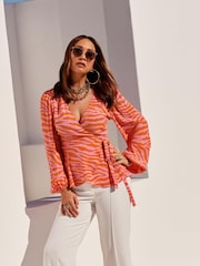 Myleene Klass Wrap Blouse - Image 3 of 7