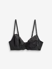 Black/Black Non Pad Full Cup Bras 2 Pack - Image 2 of 7