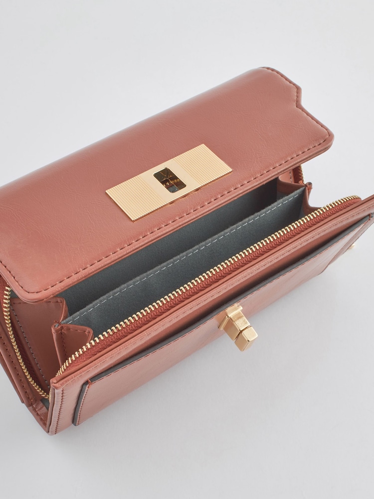 Pink Gold Lock Purse - Image 3 of 5