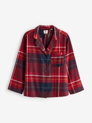 Red Check Matching Family Womens Christmas Cotton Pyjamas - Image 4 of 5