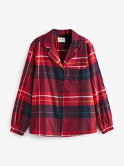 Red Check Matching Family Womens Christmas Cotton Pyjamas - Image 5 of 5