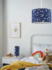 glow Blue Moon And Star Foil Table Lamp - Image 2 of 5