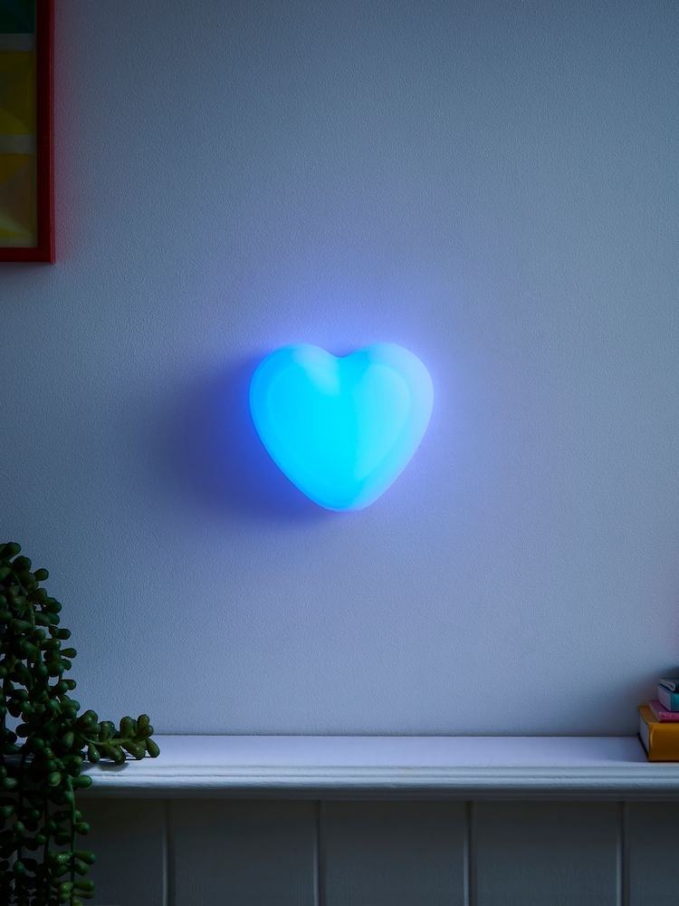 glow White Heart Night Light - Image 2 of 7